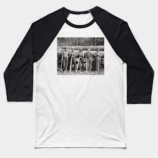 Idaho Sawmill Workers, 1939. Vintage Photo Baseball T-Shirt